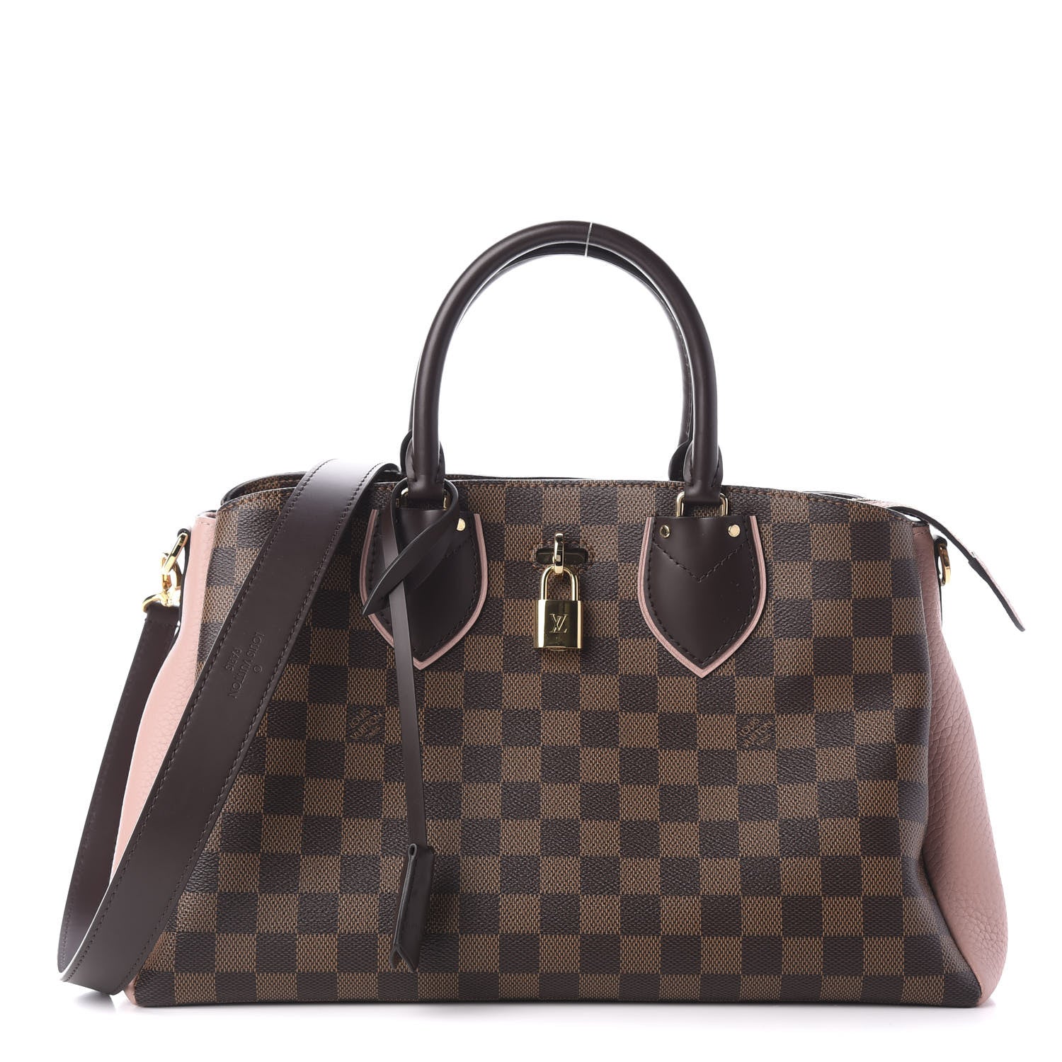 Louis Vuitton Cuir Taurillon Damier Ebene Normandy Magnolia 1 of 11