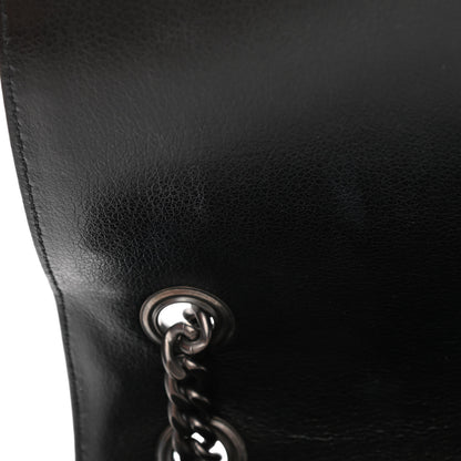 Prada Glace Calfskin Studded Crossbody Black 12 of 12