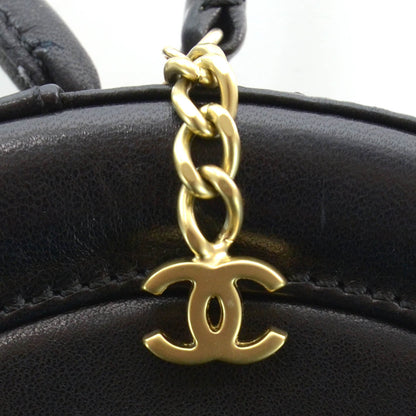 Chanel Lambskin Quilted Small CC Wristlet Black 5 of 9