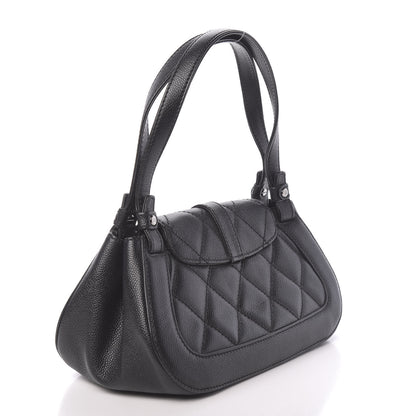 Chanel Caviar Quilted Small Mademoiselle Flap Bag Black 3 of 11