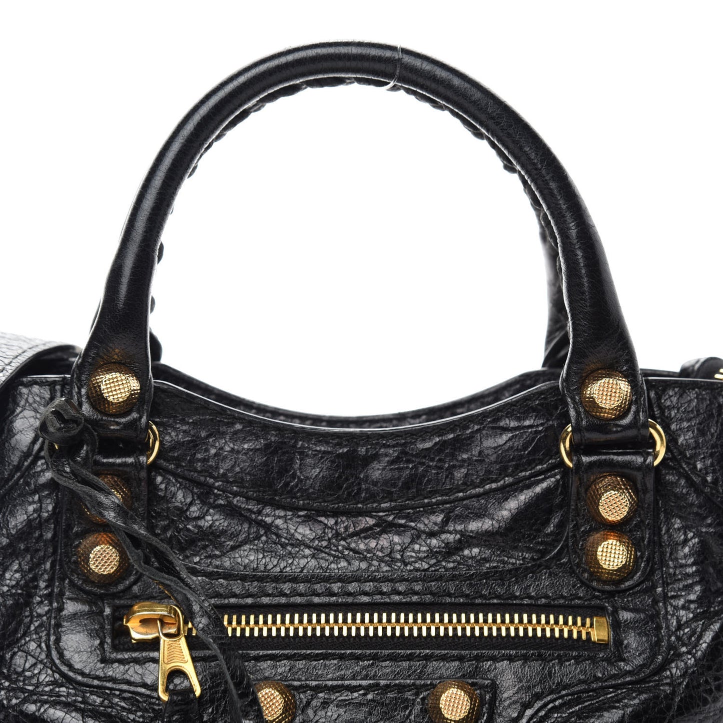 Agneau Giant 12 Gold Hardware Mini City Black