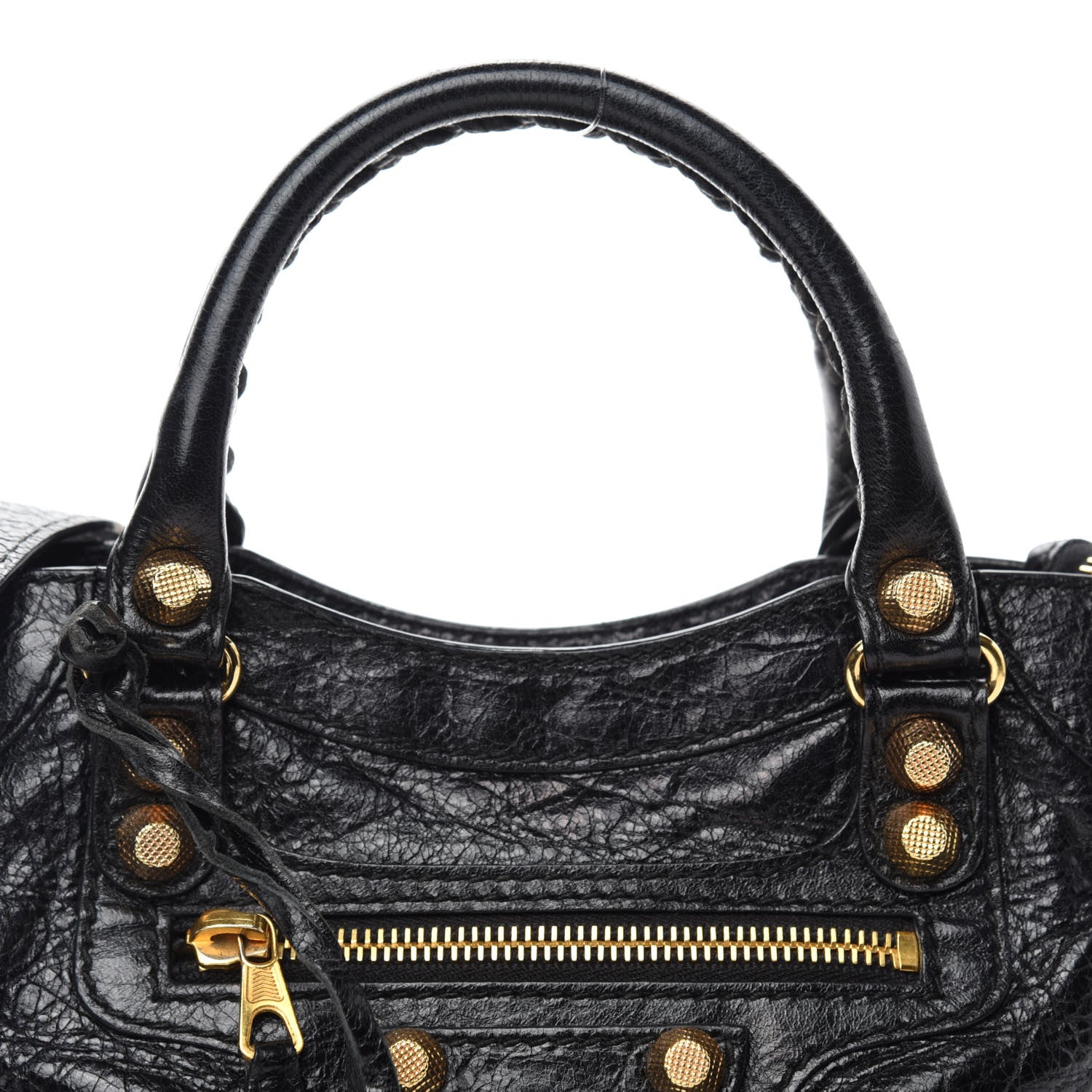 Balenciaga Agneau Giant 12 Gold Hardware Mini City Black 8 of 11