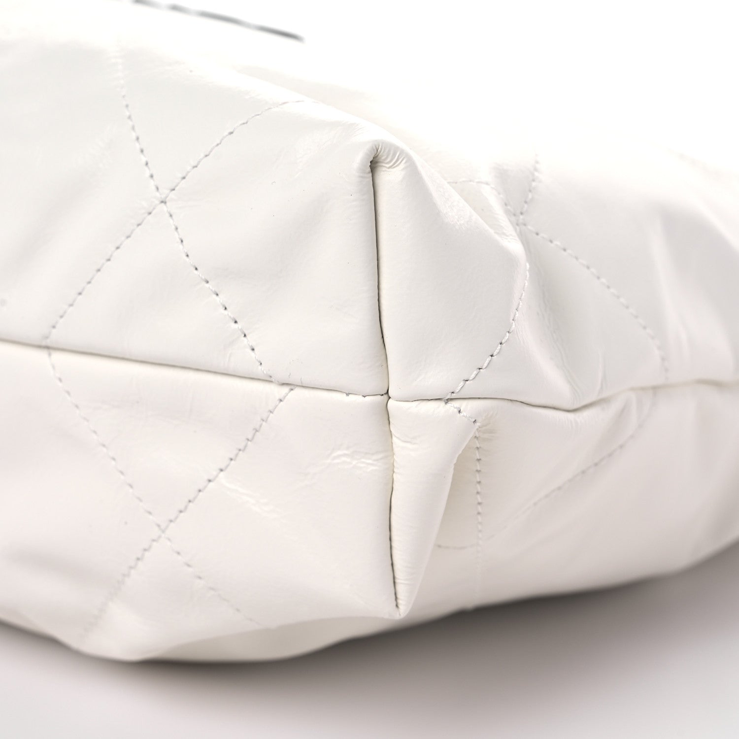 Chanel Calfskin Quilted Small Chanel 22 White 10 of 11
