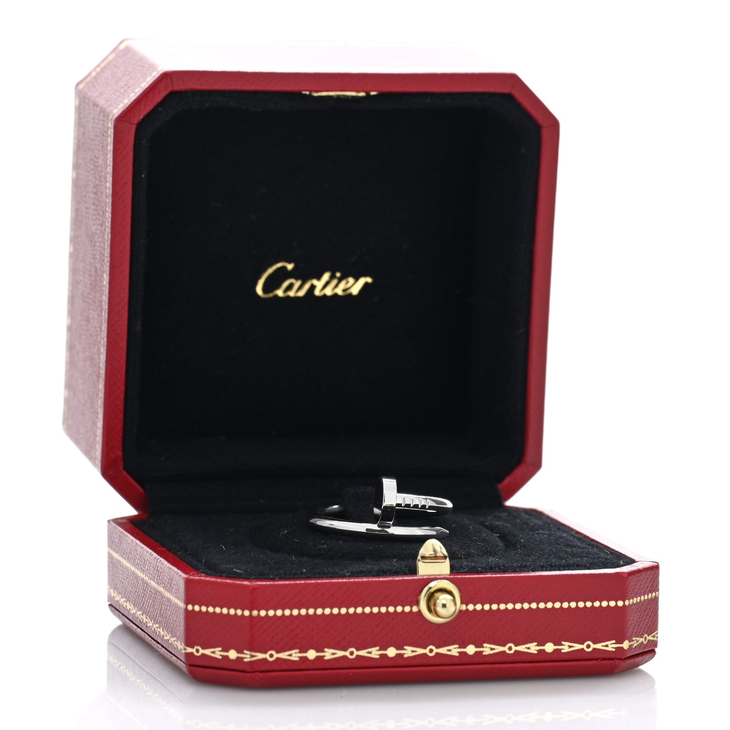 18K White Gold Juste Un Clou Ring 55 7.25