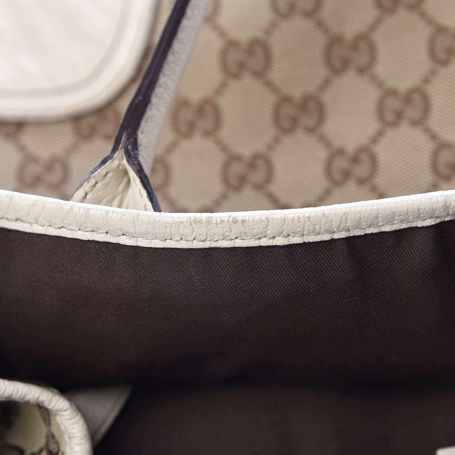 Gucci Monogram Medium Princy Tote Off White 14 of 21