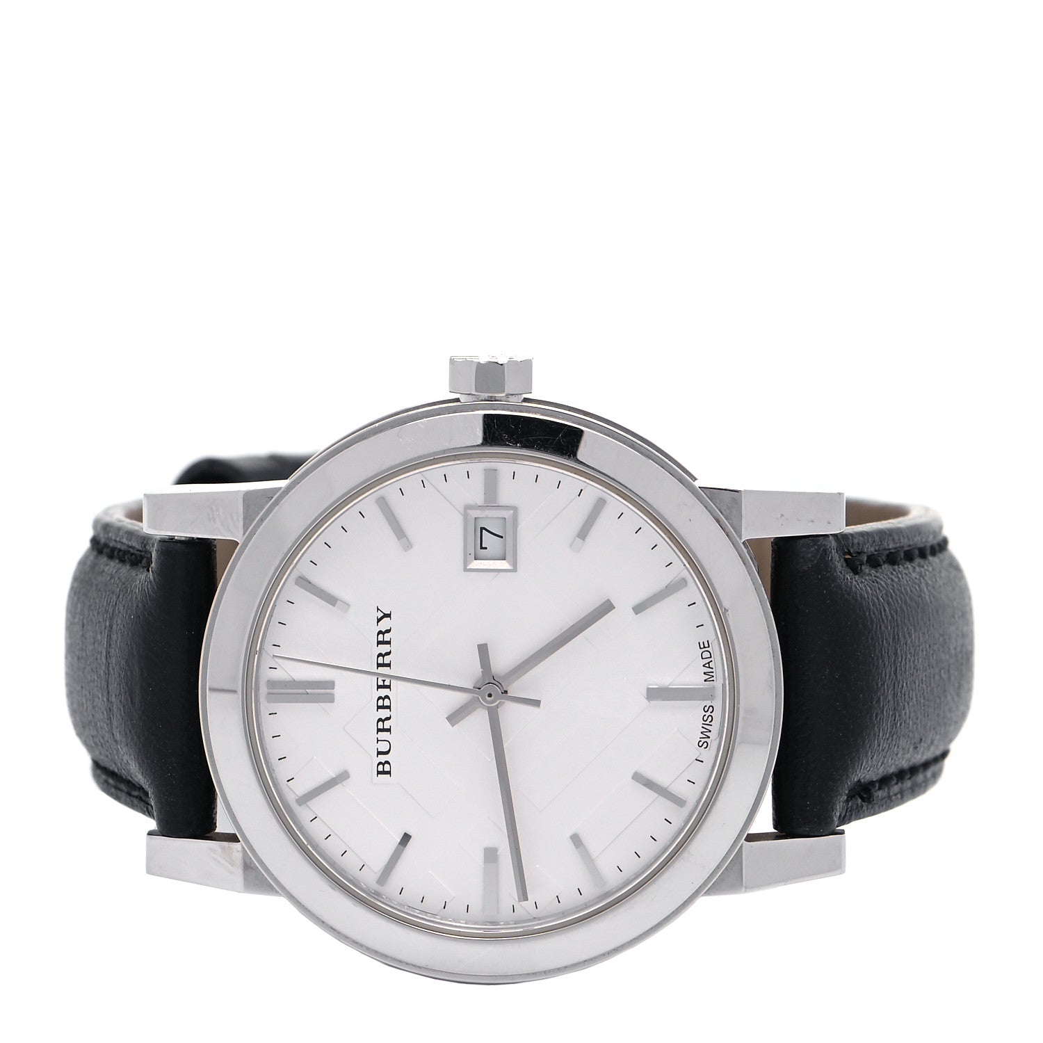 Burberry Stainless Steel Calfskin 38mm Heritage Quartz Watch BU9106 2 of 4