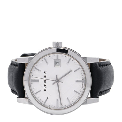 Burberry Stainless Steel Calfskin 38mm Heritage Quartz Watch BU9106 2 of 4