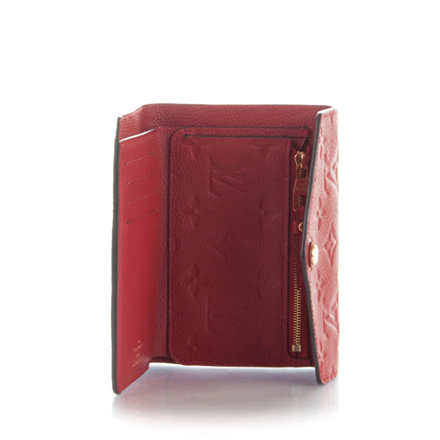 Empreinte Compact Curieuse Wallet Cherry