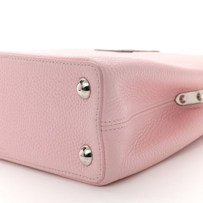 Louis Vuitton Taurillon Capucines BB Bubble Gum 9 of 11