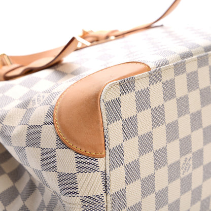 Louis Vuitton Damier Azur Hampstead MM 5 of 29