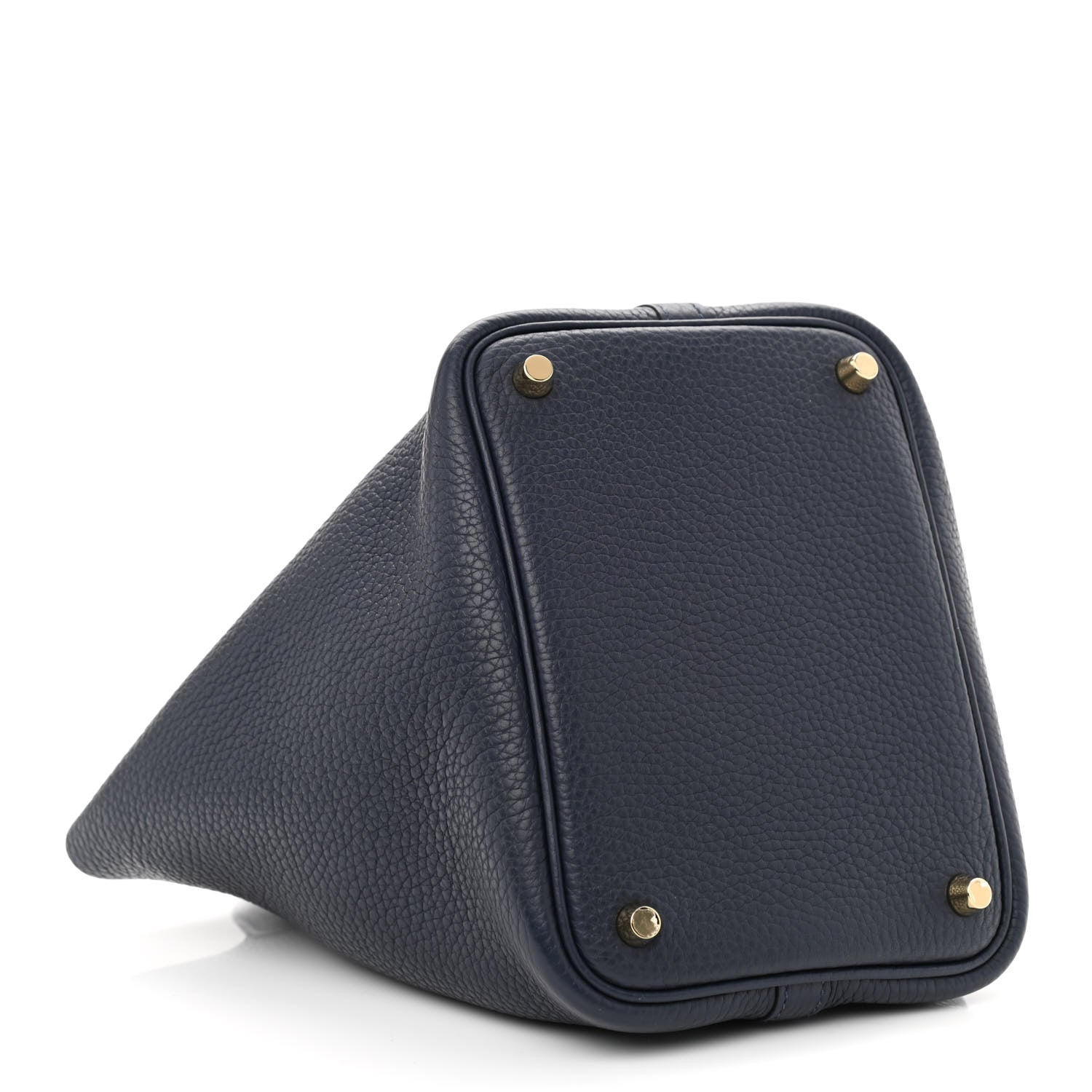 Hermes Taurillon Clemence Picotin Lock 18 PM Bleu Nuit 4 of 11