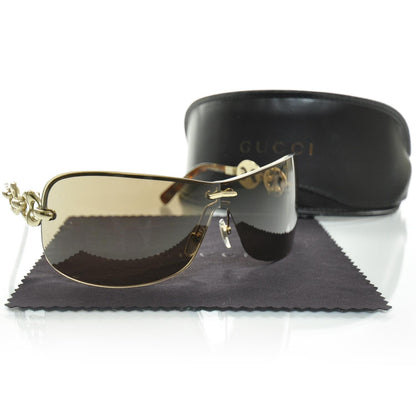 Gucci Semi Rimless Marina Chain Sunglasses 2772 S 4 of 7