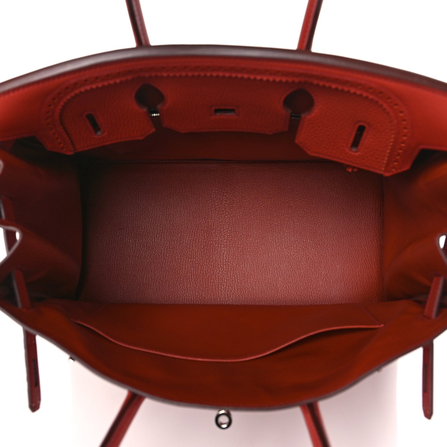 Togo Swift Ghillies Birkin 35 Brique