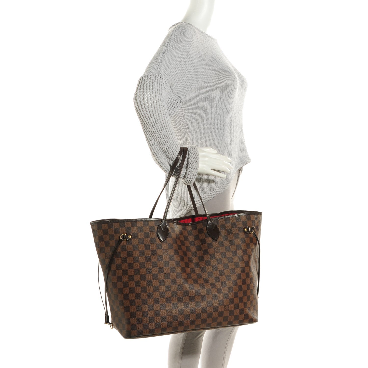 Louis Vuitton Damier Ebene Neverfull GM 2 of 8