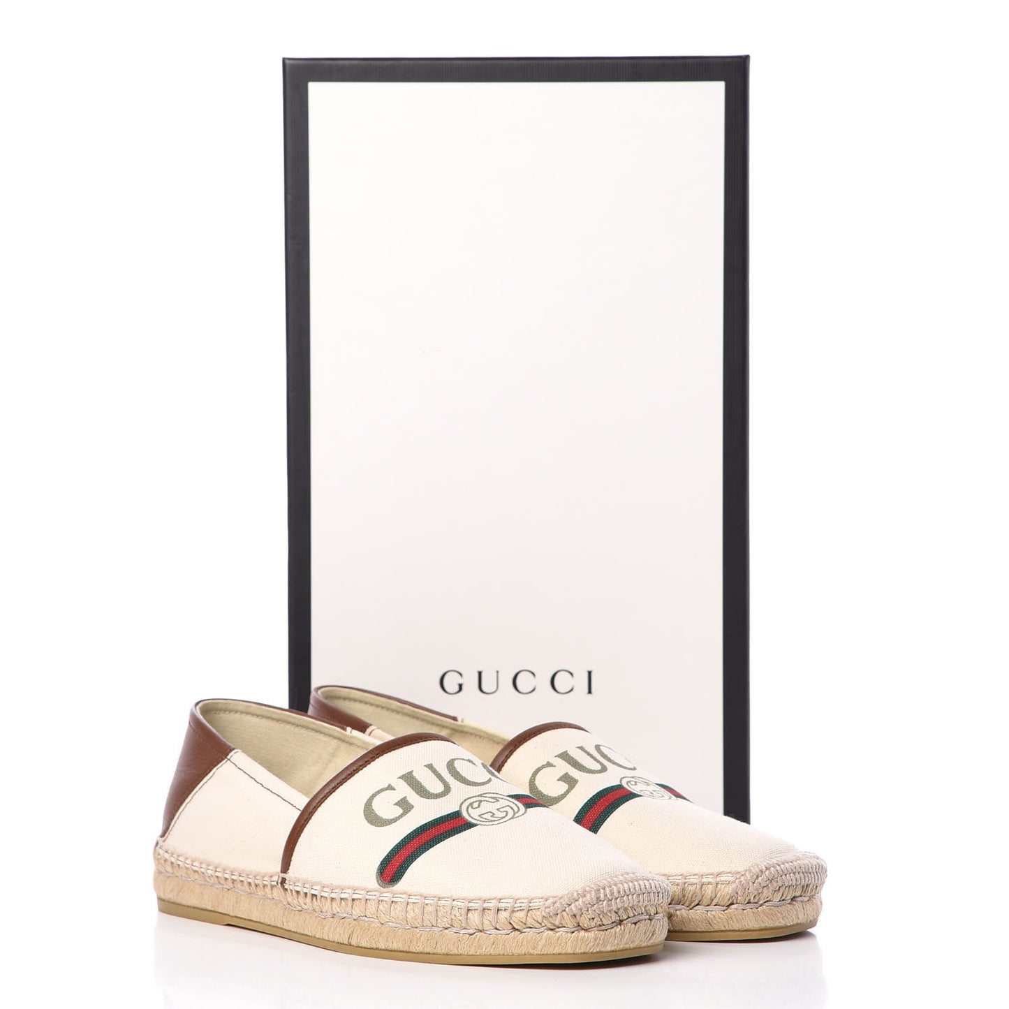Canvas Miro Soft Calfskin Logo Mens Espadrilles 6 Greggio Cuir