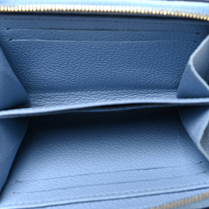 Louis Vuitton Empreinte Monogram Giant By The Pool Zippy Coin Purse Summer Blue 5 of 8