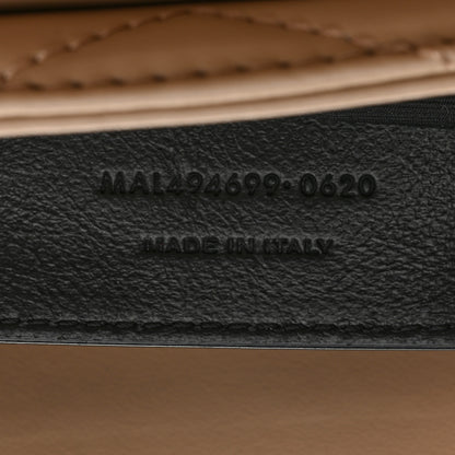 Saint Laurent Calfskin Y Quilted Monogram Small Loulou Chain Satchel Dark Beige 9 of 11