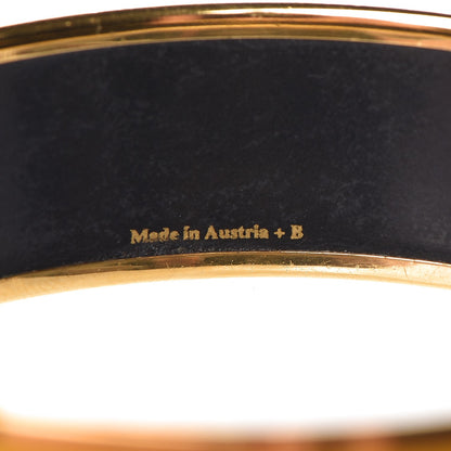 Hermes Enamel Printed Cosmos Wide Bracelet 65 5 of 5