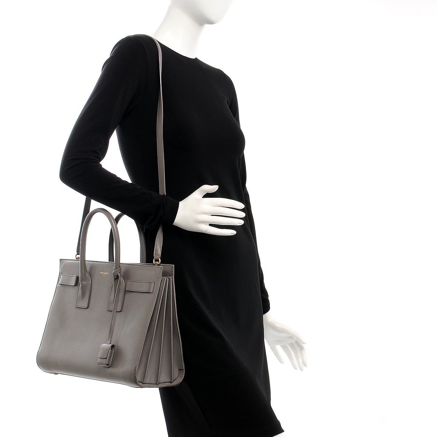 Calfskin Small Sac De Jour Fog