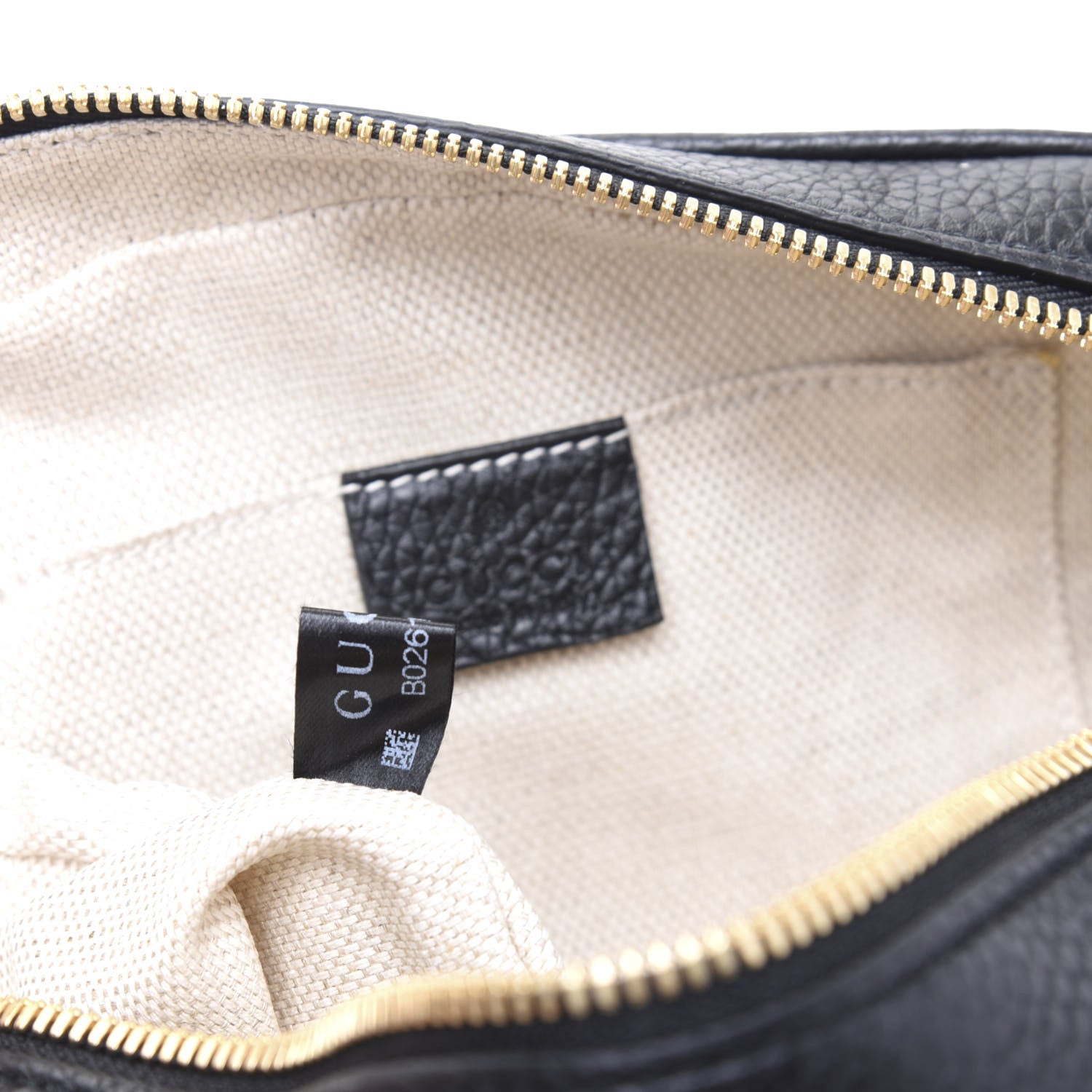 Gucci Pebbled Calfskin Small Soho Disco Bag Black 8 of 10