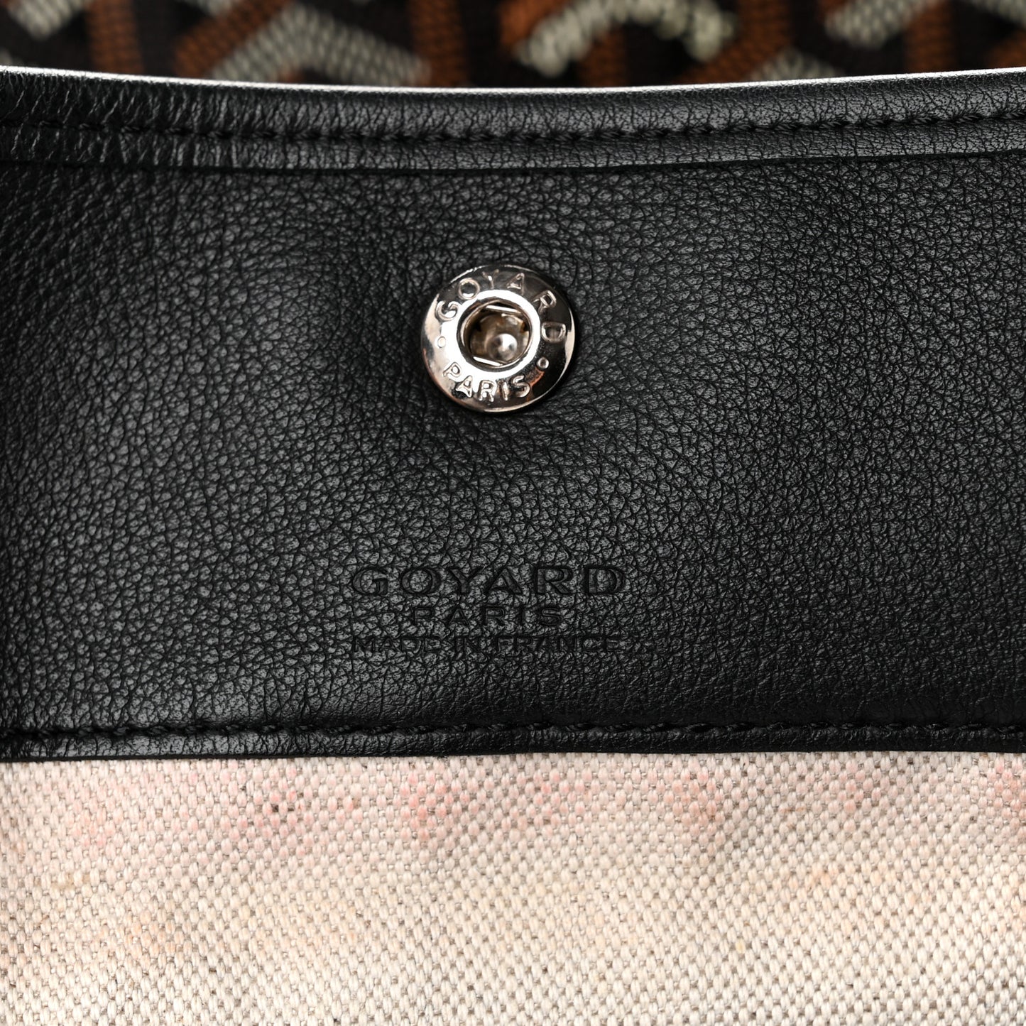 Goyardine Reversible Anjou GM Black