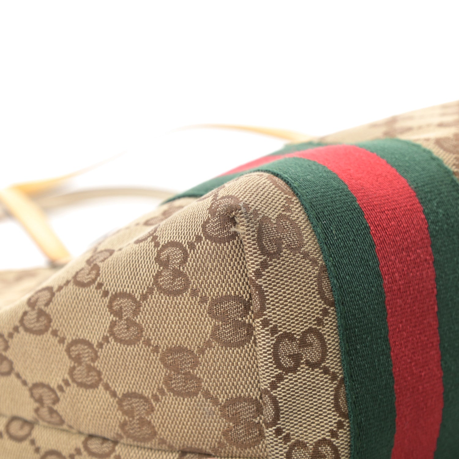 Gucci Monogram Web Medium Jolie Tote Yellow 11 of 17
