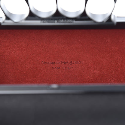 Alexander McQueen Silk Knucklebox Clutch Black 6 of 7