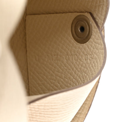 Hermes Epsom Calvi Card Case Craie 6 of 7