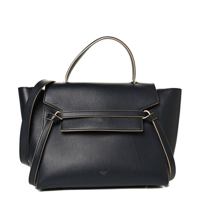 Celine Palmelato Calfskin Mini Belt Bag Navy 1 of 10