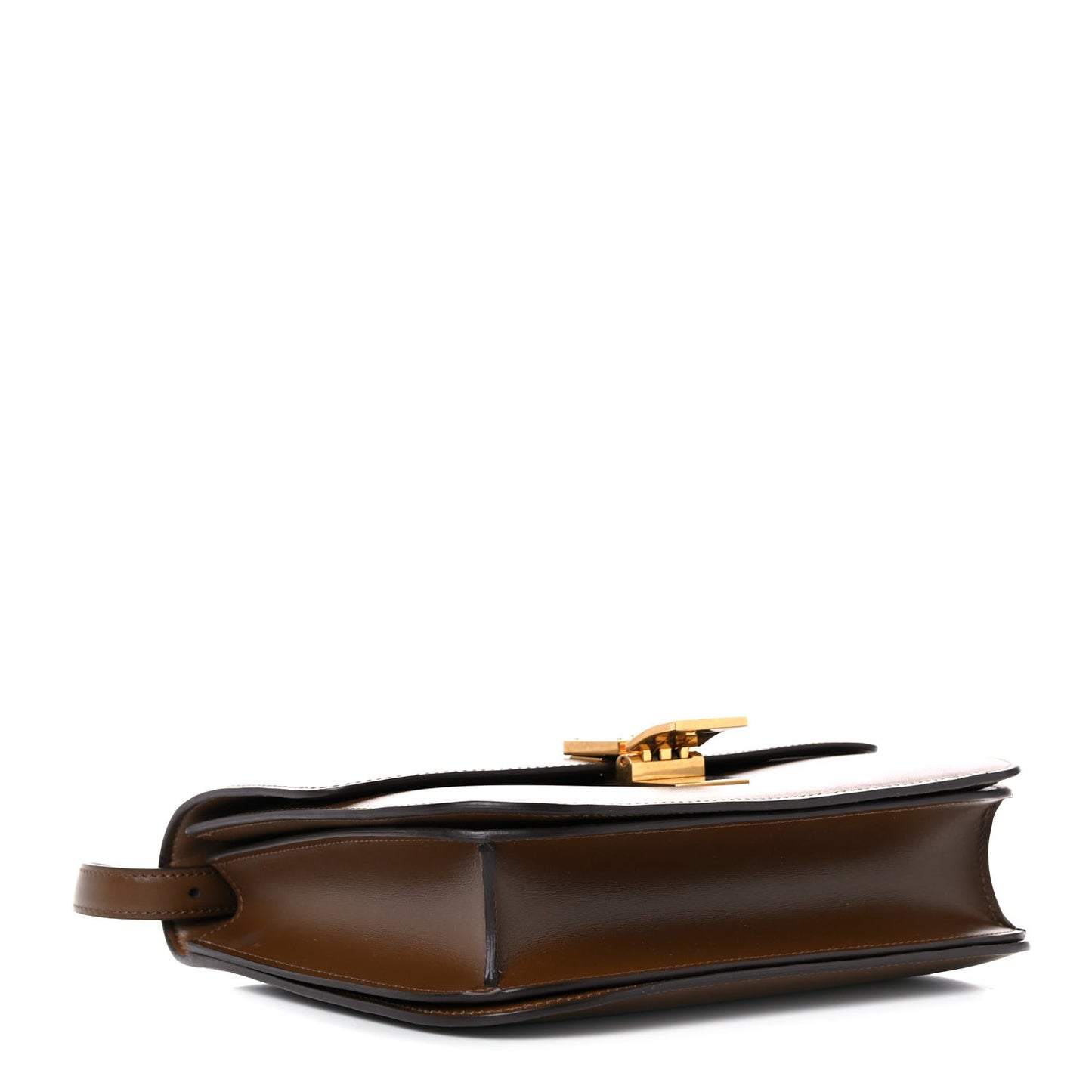 Box Calfskin Medium Classic Box Flap Bag Camel