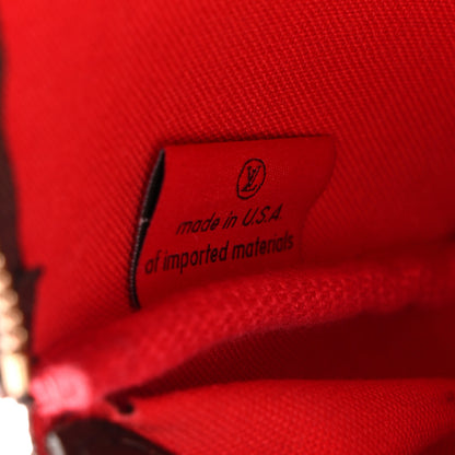 Louis Vuitton Damier Ebene Eva Clutch 12 of 21