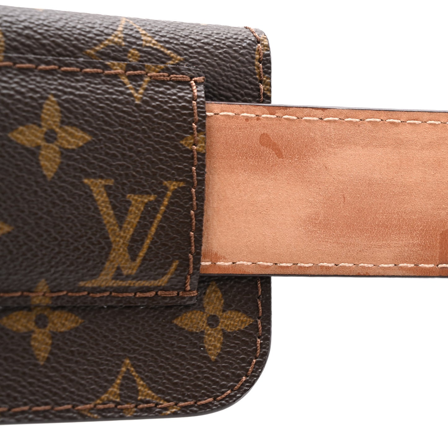 Monogram Ceinture Pochette Solo Belt 90 36
