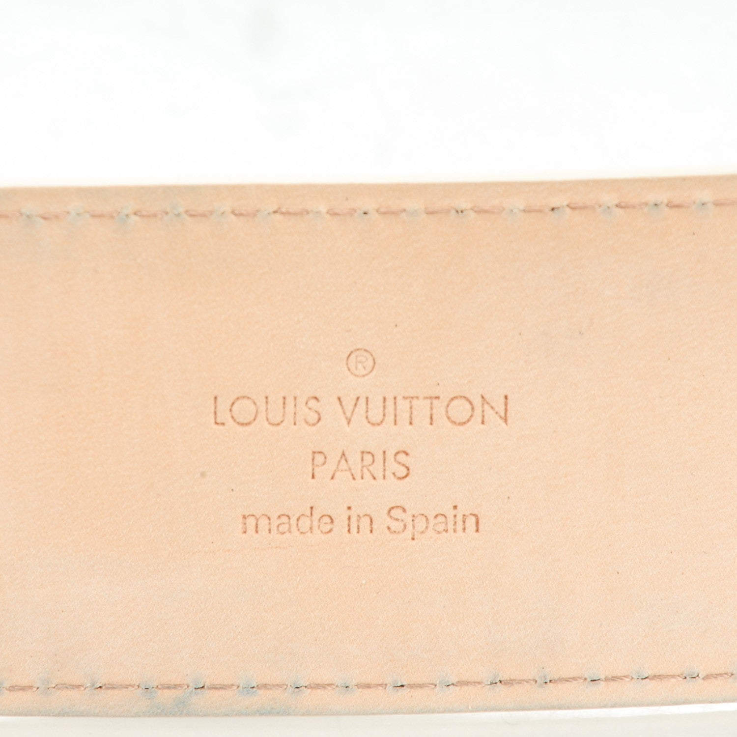 Louis Vuitton Damier Azur LV Initiales Belt 90 36 5 of 8