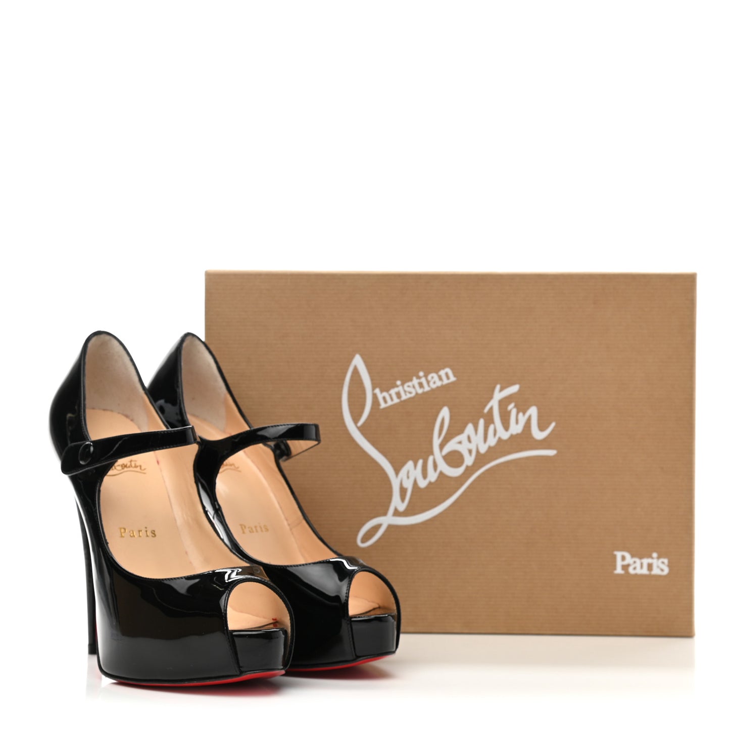 Kid Patent Jane Vendome 120 Pumps 36.5 Black