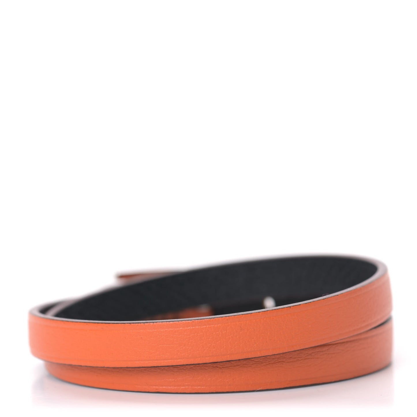 Swift Epsom Behapi Double Tour Bracelet T4 Orange Black