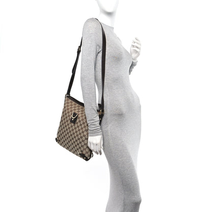 Gucci Monogram Abbey Messenger Bag Dark Brown 2 of 10