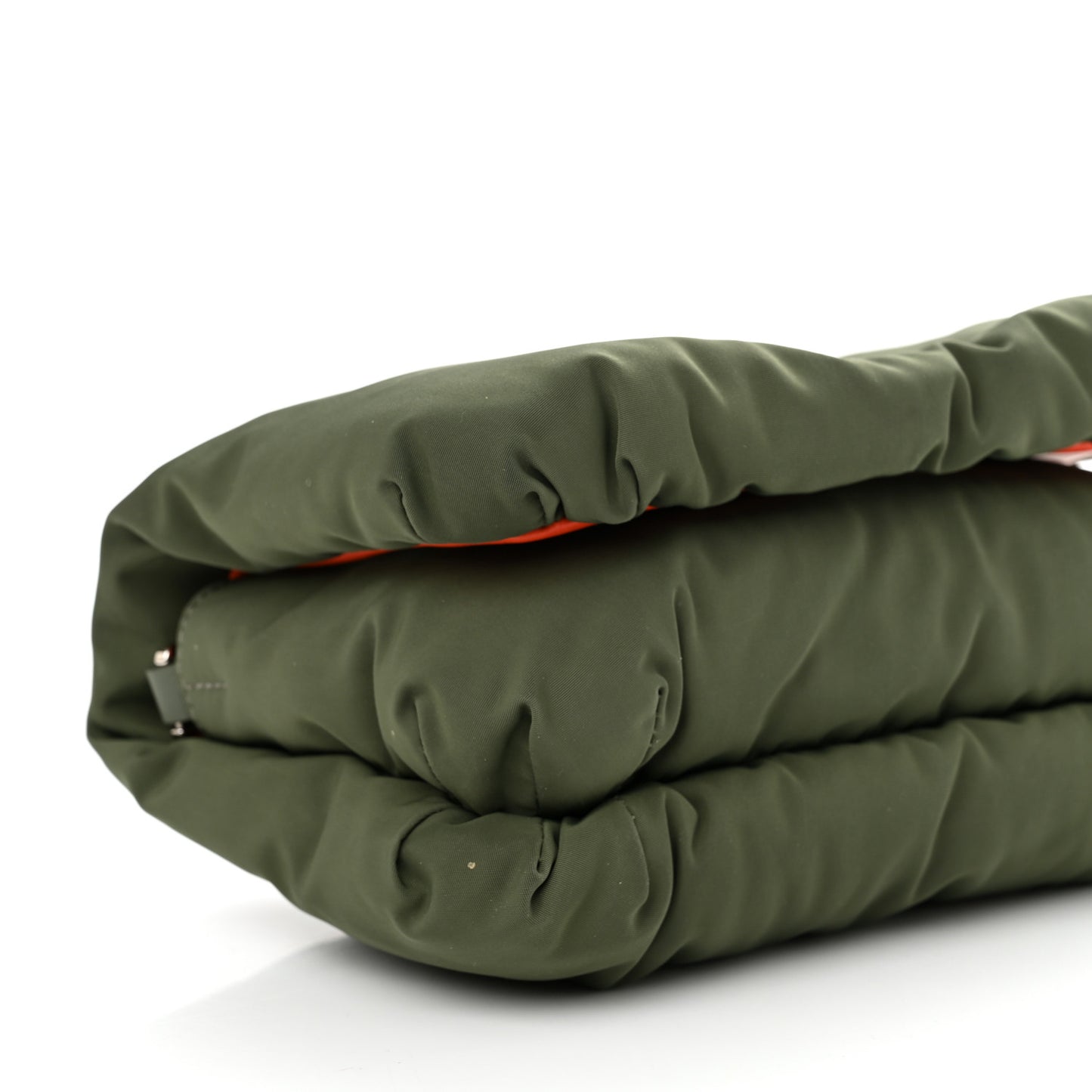 Nylon Mini Goya Puffer Bag Vintage Khaki