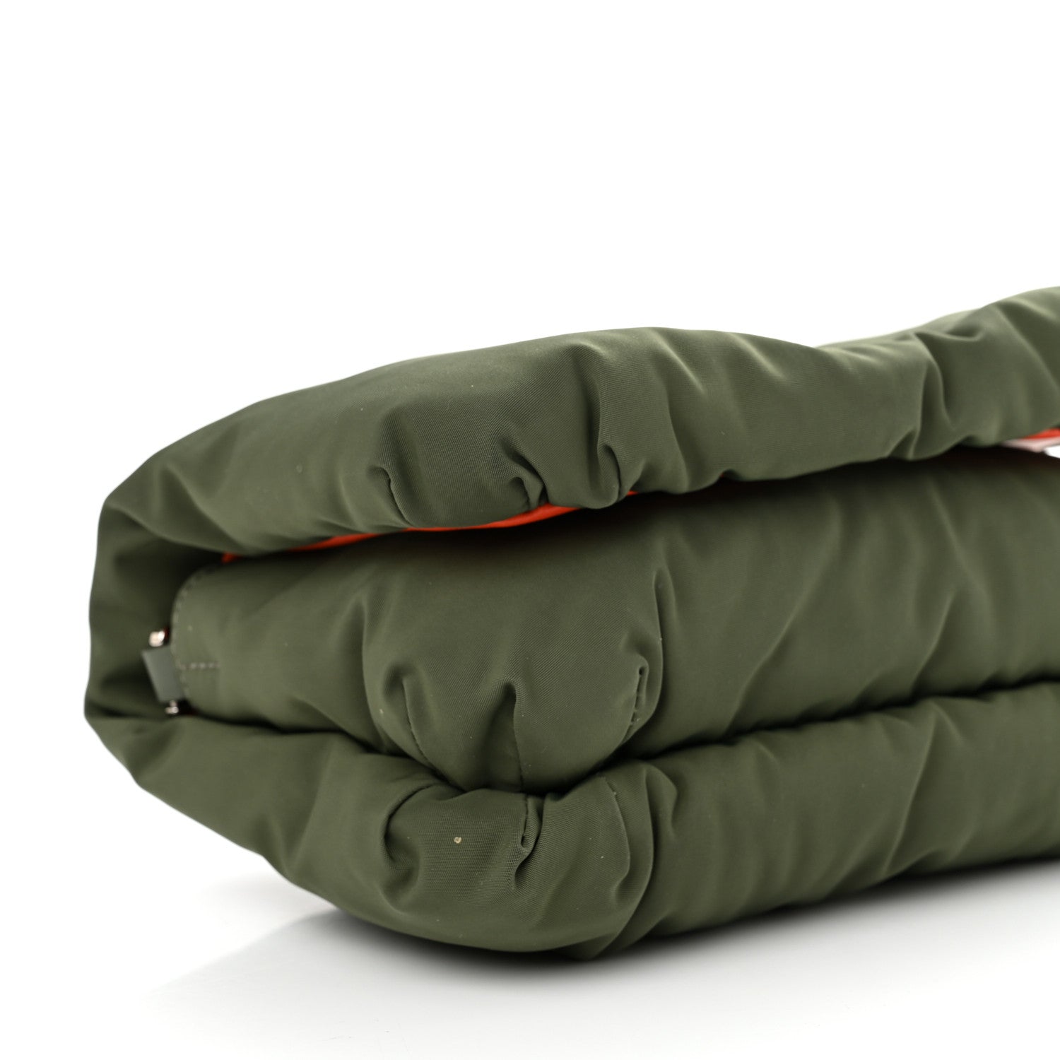 Loewe Nylon Mini Goya Puffer Bag Vintage Khaki 9 of 11
