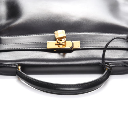Hermes Box Kelly Retourne 32 Black 11 of 32