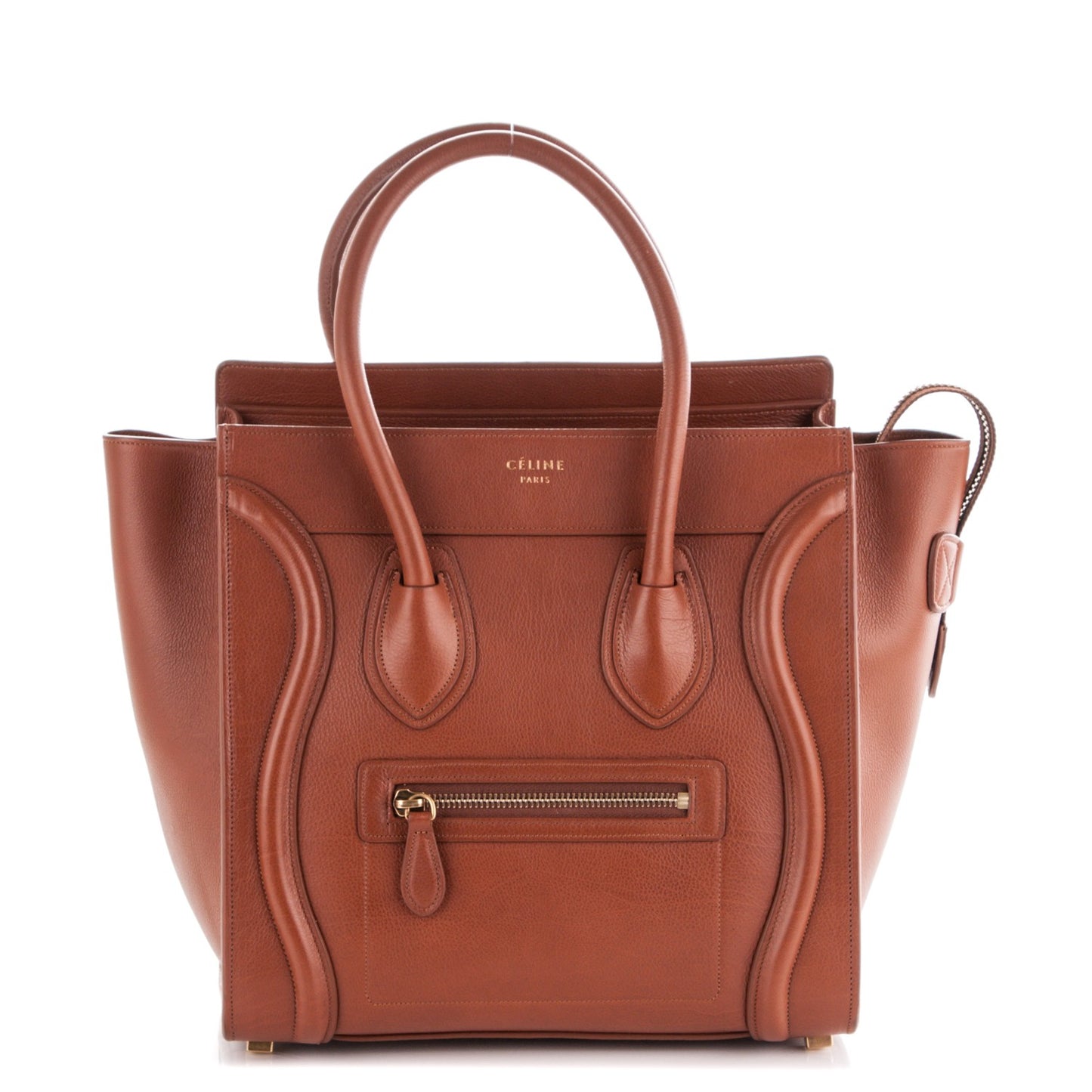 Baby Calfskin Micro Luggage Caramel