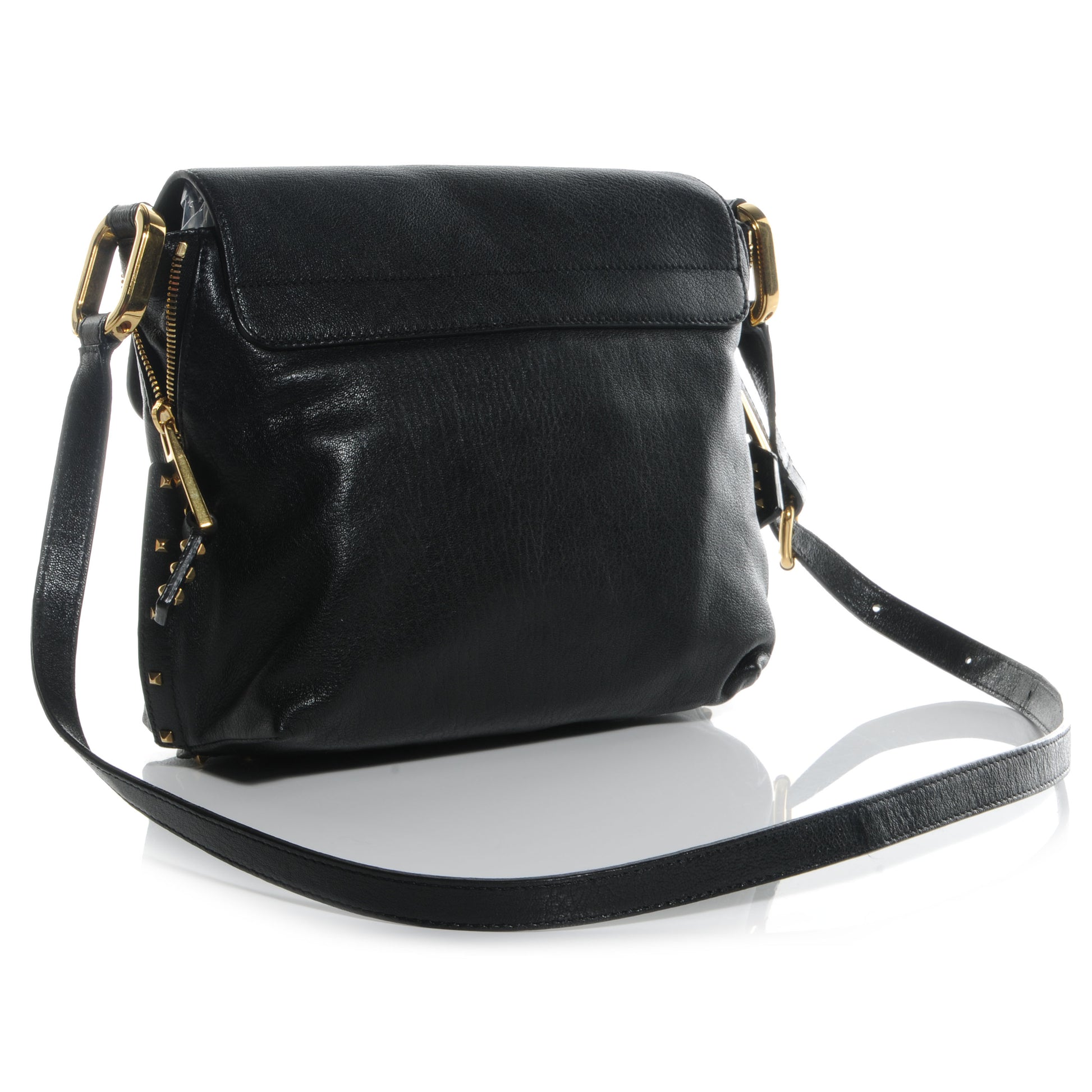 Marc Jacobs Lambskin Paradise Baxter Messenger Black 3 of 9