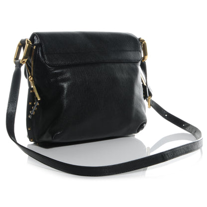 Marc Jacobs Lambskin Paradise Baxter Messenger Black 3 of 9