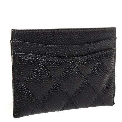 Chanel Caviar Quilted Card Holder Black 2 of 9