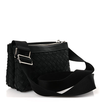 Bottega Veneta Nappa Intrecciato Duo Bag Black 3 of 10