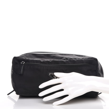 Prada Nylon Saffiano Toiletry Case Nero Black 2 of 9