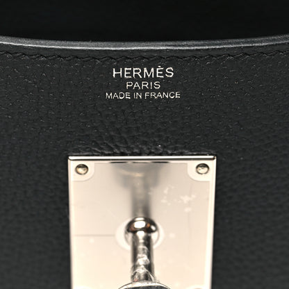 Hermes Togo Kelly Messenger PM Black 6 of 10