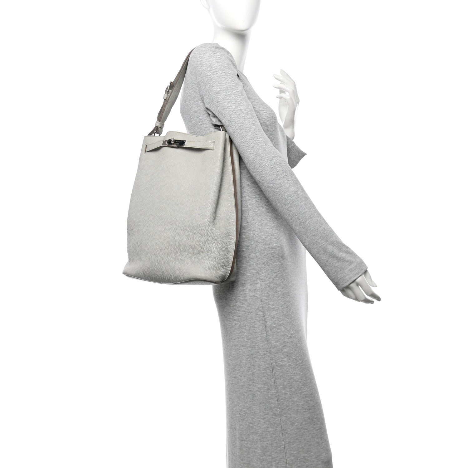 Hermes Togo So Kelly 26 Gris Perle 1721451 – FASHIONPHILE