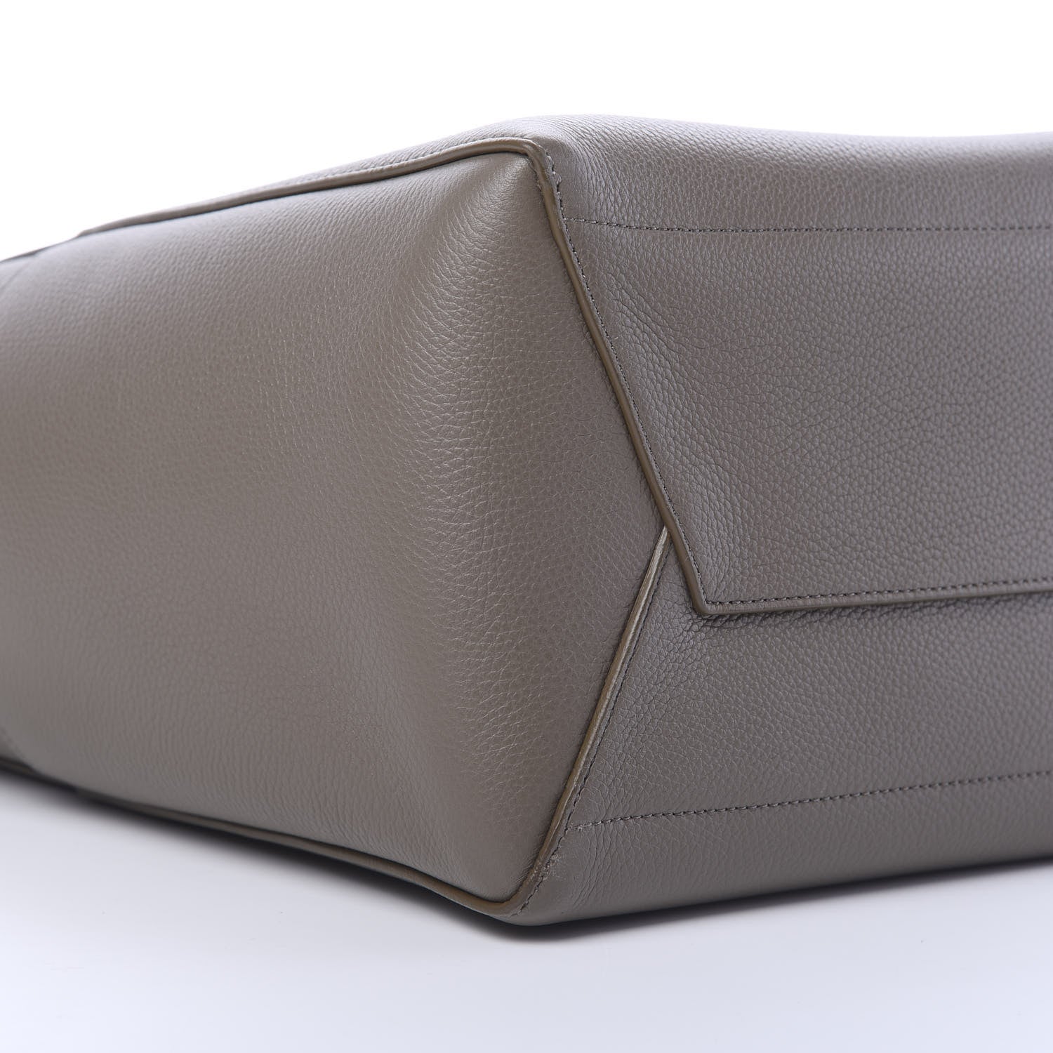 Celine Soft Grained Calfskin Sangle Bucket Bag Taupe 9 of 11