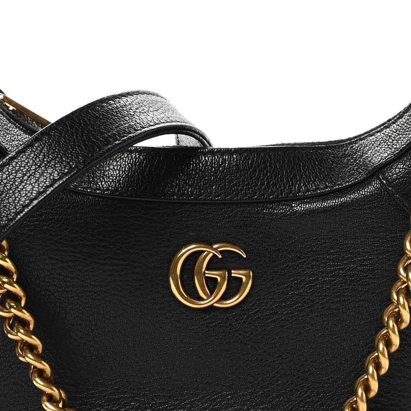 Goatskin Small Aphrodite Shoulder Bag Black