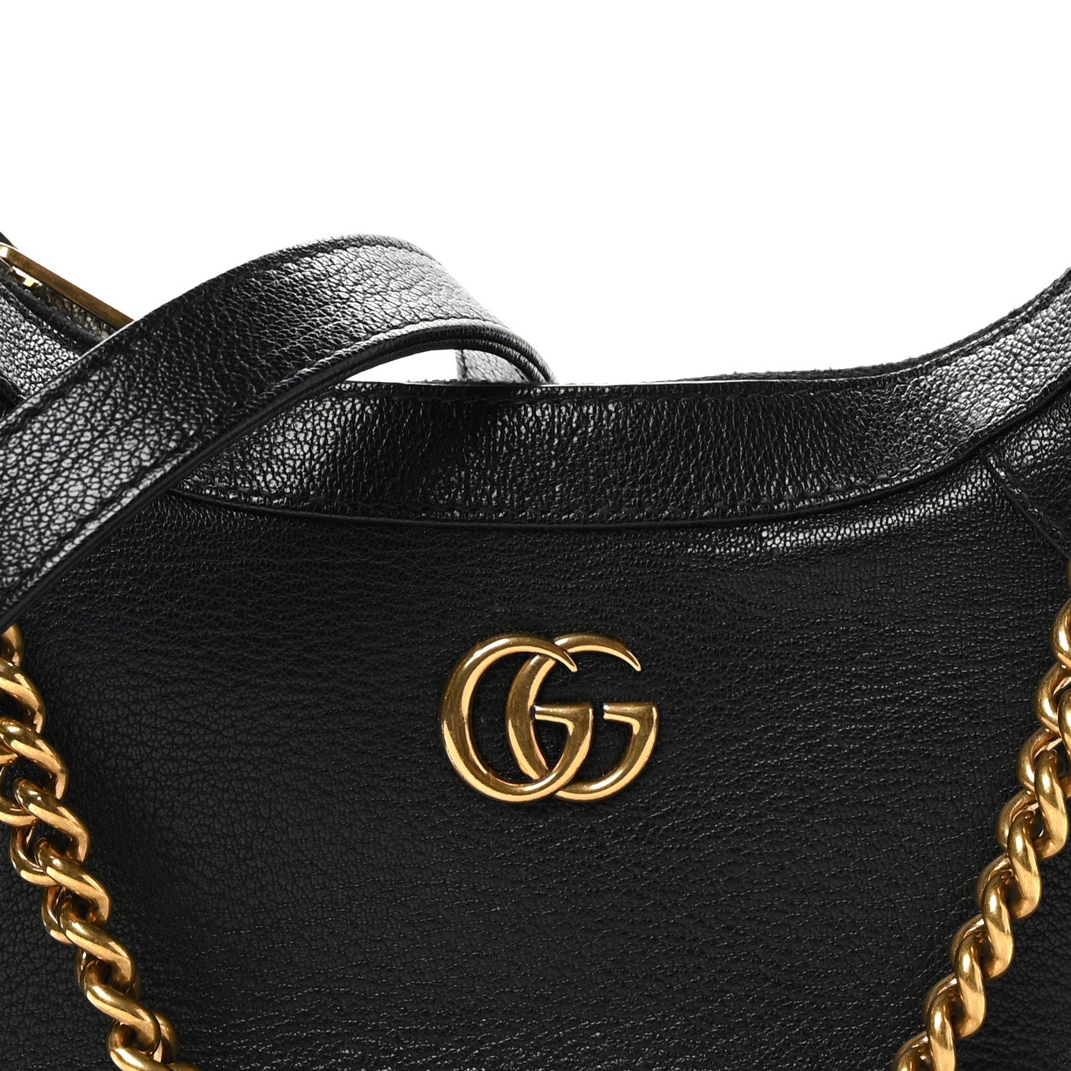 Gucci Goatskin Small Aphrodite Shoulder Bag Black 8 of 11